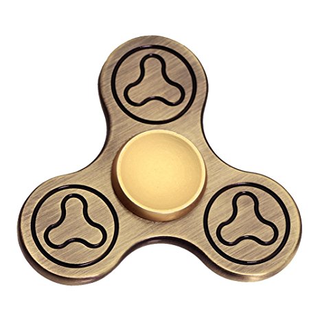 MULGORE Fidget Spinner Metal Hand Spinner 2017 Hot Explosion Tri Finger spinner Toys High Speed 1-5 Min Spins Best Lift Made with Premium Quality Ultra Durable