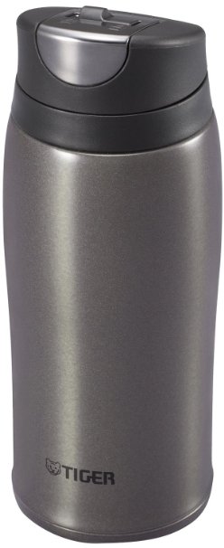 Tiger Corporation MCB-H036-HG Stainless Steel Vacuum Insulated Travel Mug, 12 oz, Black