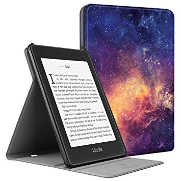 Fintie Flip Case for All-new Kindle Paperwhite (10th Generation, 2018 Release) - Multiple Angle Ultra Slim Lightweight Stand Cover with Auto Sleep/Wake for Amazon Kindle Paperwhite E-reader, Galaxy
