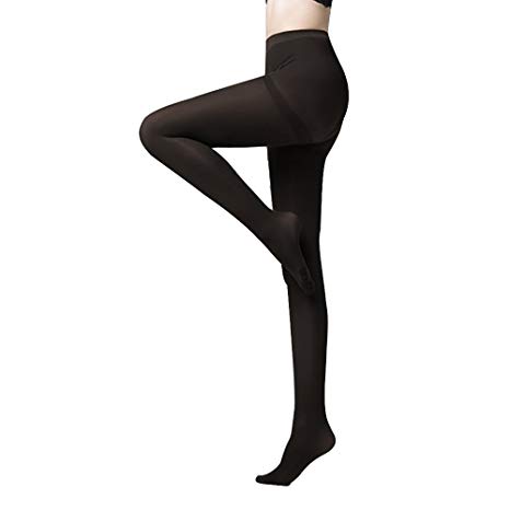 La Dearchuu Opaque Tights Thick Winter Fall Tights Women UK Size 2-10 Warm Pantyhose 160 Denier Petite Tights for Ladies Thermal Tights Footed Tights Soft Stretchy