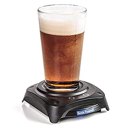 Sonic Foamer - Ultrasonic Beer Head Enhancer Beer Gift Ideal for Craft Beers and Homebrewing