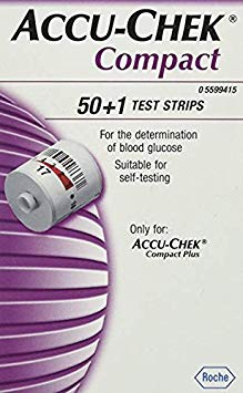 ACCU-CHEK Compact Test Strips 51 Each