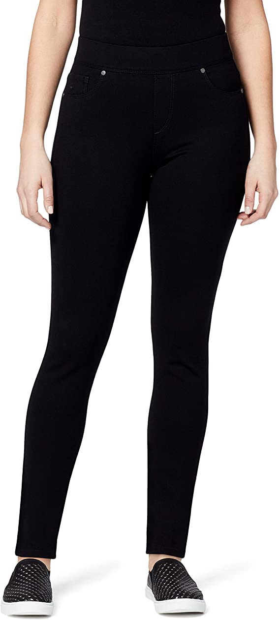 Gloria Vanderbilt Women's Avery Slim Pull on Pant