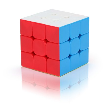 Newisland 3x3 Smoothest Speed Cube Super-Durable Plastic Puzzle Cube