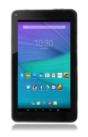 Astro Tab A737 - 7" Quad Core Android 5.1 Lollipop Tablet PC with IPS Display, 1GB RAM, 8GB Storage, Bluetooth 4.0, 1024x600 7 inch screen, Google Play (Black)
