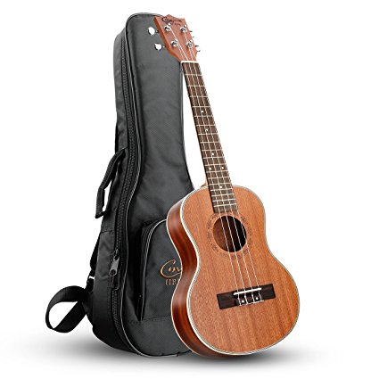 Hricane UKS-1 Tenor 26inch Professional Ukulele Starter Small Guitar Pack with Gig Bag