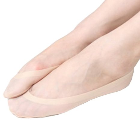 Sue&Joe Women's Loafer Liner Socks Casual Anti Odor No Show None Slip Hidden Sock