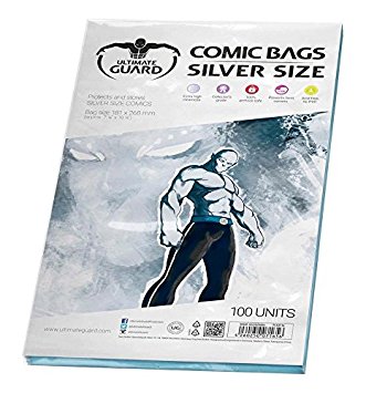 Silver Comic Bags