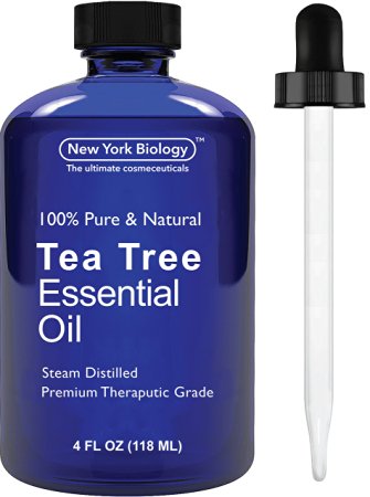 Tea Tree Oil (Australia) - Big 4 Oz - 100% Pure & Natural - Premium Therapeutic Grade Tea Tree Essential Oil