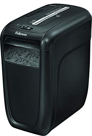 Fellowes Powershred 60Cs 10-Sheet Cross-Cut Paper and Credit Card Shredder with SafeSense Technology (4606001)