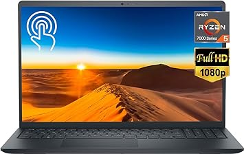 Dell 2023 Newest Inspiron 15 3535 Touchscreen Laptop for Business Student, 15.6" FHD Touch Display, AMD Ryzen 5 7530U(&gt;i7-1255U, Up to 4.5GHz), 16GB RAM, 512GB SSD, WiFi, Webcam, Windows 11 Home