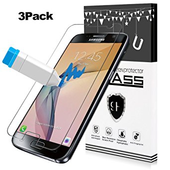 Samsung Galaxy S7 Screen Protector,AOFU Tempered Glass 3D Touch Compatible,9H Hardness,Bubble (3Pack)