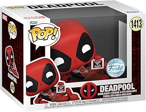 Funko Pop! Marvel - Deadpool Parody - Deadpool Hearts Wolvie - Amazon Exclusive - Collectible Vinyl Figure - Gift Idea - Official Merchandise - Toys for Children and Adults