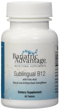 Bariatric Advantage B12 Speedy Melts - Black Cherry 90 Tablets
