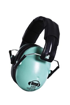 Em's 4 Kids Hearing Protection Earmuffs Noise Protection (Mint Green)