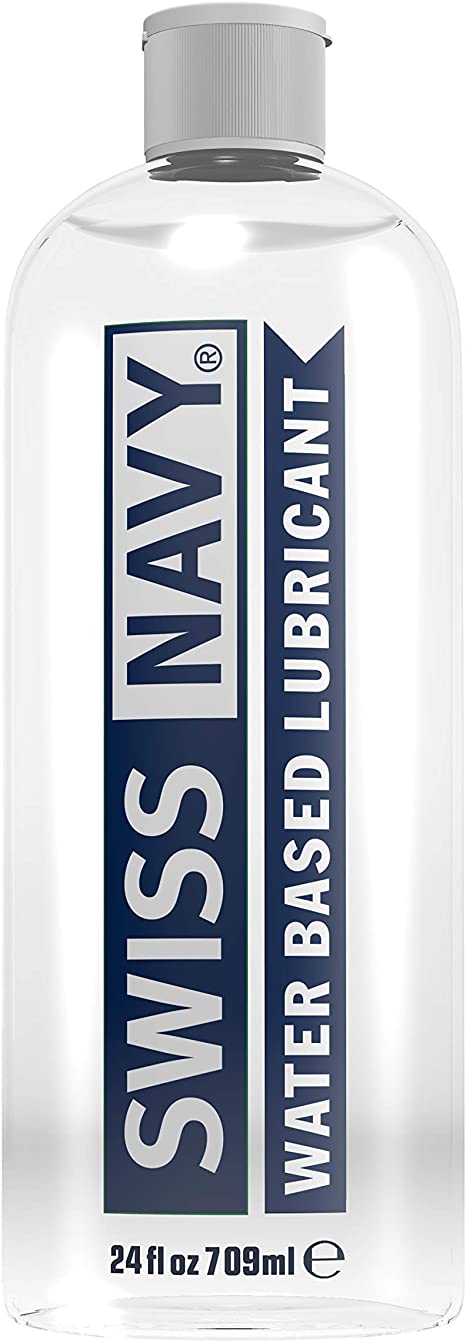 Swiss Navy Premium Water Based Lubricant, 24 Ounce, Personal Sex Lube for Men, Women & Couples