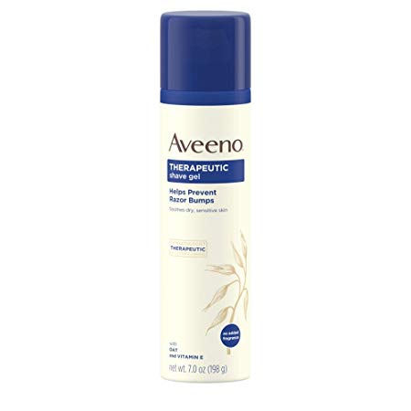 Aveeno Therapeutic Shave Gel, 7.0 oz (Pack of 3)