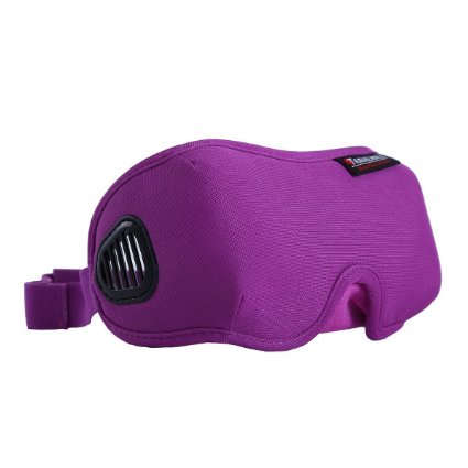 Sleep Mask for summer, Sleeping Mask With Bleeder Vent Eye Mask For summer (purple)