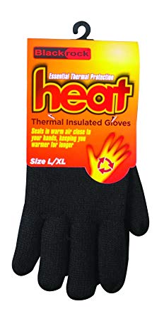 Blackrock Men's Heat Thermal Lined Gloves Black