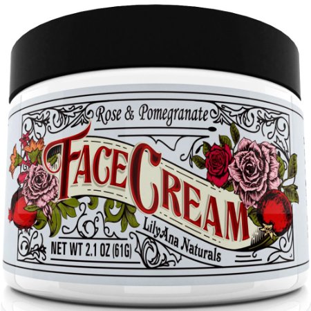 Face Cream Moisturizer (2oz) 95% Natural Anti Aging Skin Care