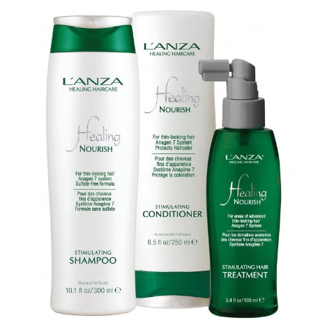 Lanza Healing Haircare Nourish Anagen 7 System 3 Step Starter Kit