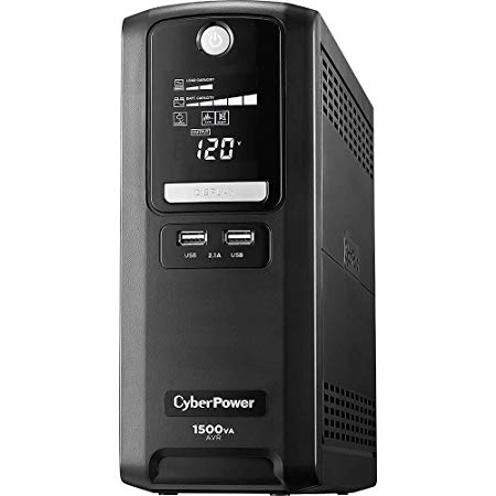 CyberPower Systems LX1500GU 1500VA UPS with LCD Display