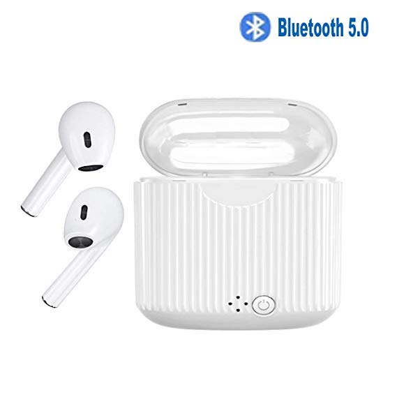 ENYOUW Wireless Earbuds Bluetooth Headphones Stereo 5.0 Earphone Cordless Sport Headsets Bluetooth in-Ear Earphones