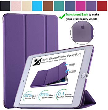 DuraSafe Cases for iPad PRO 10.5 Inch 2017 / Air 3 (3rd Gen) 10.5 Inch 2019 [ A1701 A1709 A2152 A2123 A2153 A2154 ] Smart Cover – Purple (UltraSlim)