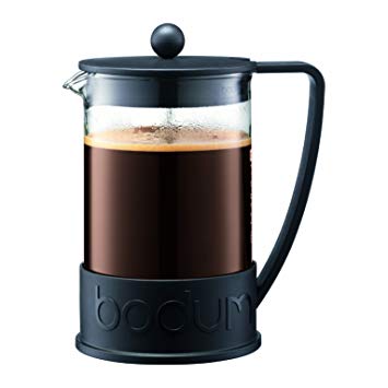 Bodum 11030-01US Brazil French Press Coffee Maker, 12-Cup, 1.5 L, 51-Ounce