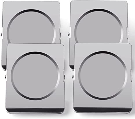 4 Pack Magnetic Clips Heavy Duty, 2.2 Inch Extra Large Clip Magnets, Fridge Magnet Clips, Strong Magnet Clips for Whiteboard, Office Magnets.