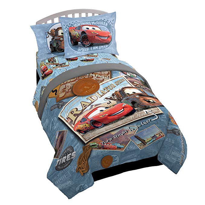 Jay Franco Disney Cars Tune Up Twin Bed in A Bag