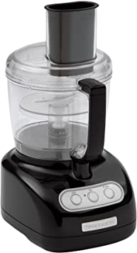 KitchenAid KFP720OB 7-Cup Food Processor with 3-Cup Mini Bowl, Onyx Black