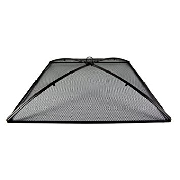 36-Inch Square Fire Pit Spark Screen