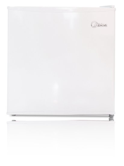 Midea WHS-52FW1 Compact Single Reversible Door Upright Freezer, 1.1 Cubic Feet, White