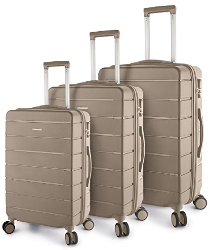 TravelCross Vermont Luggage 3 Piece Ultra-Resistant Lightweight Spinner Set