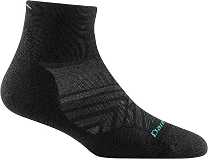 Darn Tough (Style 1048) Women's 1/4 Sock Ultra-Lightweight with Cushion Run Sock