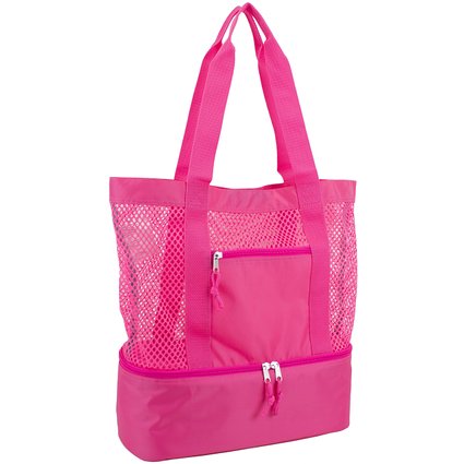 Eastsport Mesh Tote Insulated Cooler Beach Bag