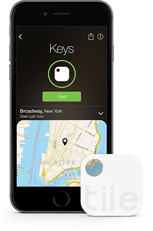 Tile (Gen 2) - Key Finder. Phone Finder. Anything Finder - 2 Pack