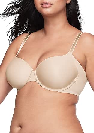 Warner's Women's Side Effects Seamless Underarm-Smoothing Comfort Underwire Lightly Lined T-Shirt Bra Ra3061a