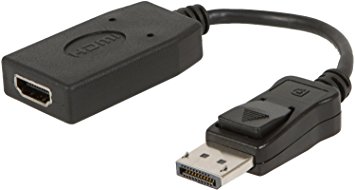 Accell B086B-006B UltraAV DisplayPort 1.2 to HDMI 1.4 Active Adapter - Retail Packaging