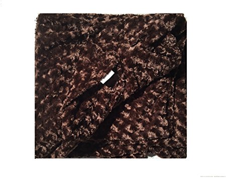 Magic Weighted Blanket in Luxurious Soft Chenille (54 x 78 - 24 lb, Chocolate Chenille)