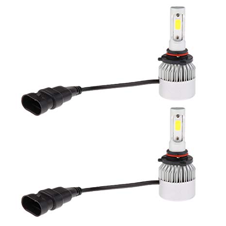 Segolike LED Headlight Bulbs 6000K Conversion Kit 9005/HB3/H10 72W 7200LM(2 Piece )