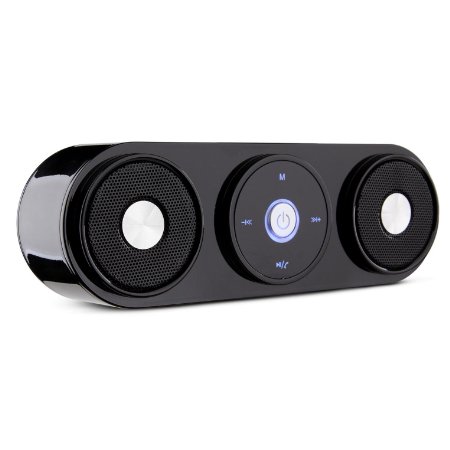 Bluetooth Speakers, ZENBRE Z3 10W Portable Wireless Speakers, Computer Speaker with Enhanced Bass Resonator (Black)