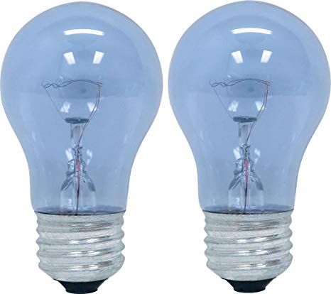GE Lighting 48706 40-Watt Reveal A15 Appliance Bulb, 4 Pack