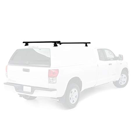 Vantech Universal Pickup Topper J1000 Ladder roof Rack w/ 50" Bars Black