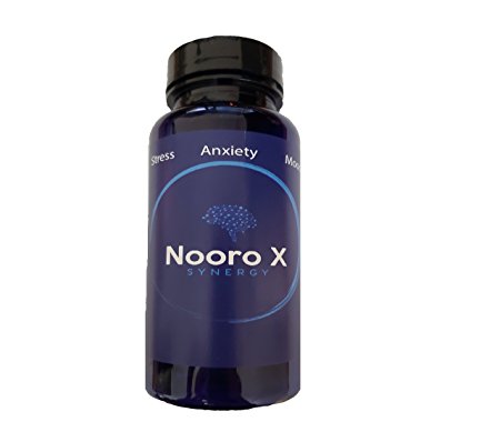 Nooro X Synergy Hybrid Nootropic for Anxiety, Stress Relief, Memory, Energy and Serotonin Mood Enhancer with Kanna