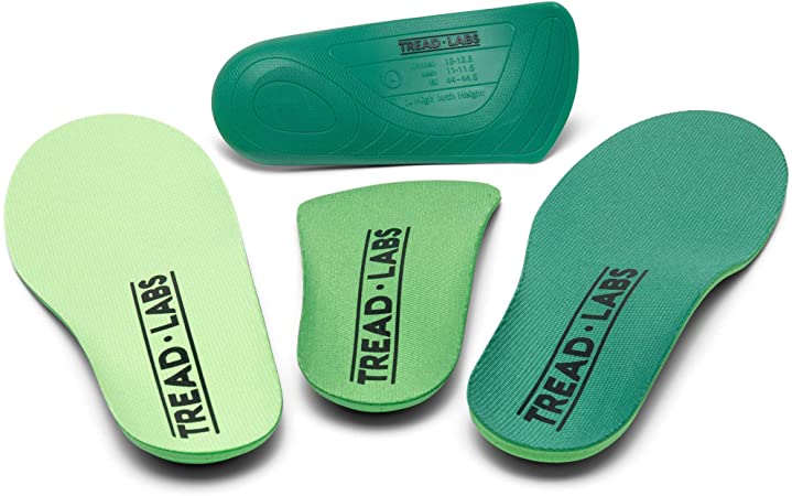 Tread Labs Ramble Comfort Insole Kit for Men and Women – Flexible Arch Supports Control Alignment and Pronation – Relieve Foot Fatigue with Medical Grade Cushion and Support