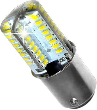 HQRP 110V LED Light Bulb Warm White Compatible with Singer 755, 756, 758, 770, 774, 775, 776, 778, 900, 1022 Sewing Machine