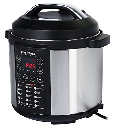 Rosewill RHPC-15002 7-in-1 Multi-Function Programmable 6L / 6.34 Qt Electric Pressure Cooker