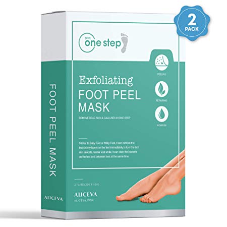 WonderFoot Exfoliating Foot Peel Mask - For Smooth Feet, Dry Dead Skin Treatment w/ Lactic Acid & Milk (PH3.6) - Moisturize, Repair, Whitening & Rejuvenate Your foot In 7 Days - 40ml / 1.5 oz